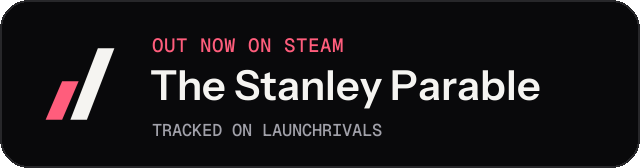 Dark launch badge for The Stanley Parable