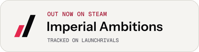 Light launch badge for Imperial Ambitions