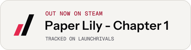 Light launch badge for Paper Lily - Chapter 1