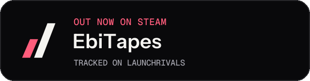 Dark launch badge for EbiTapes