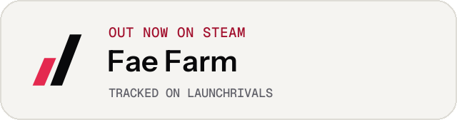 Light launch badge for Fae Farm