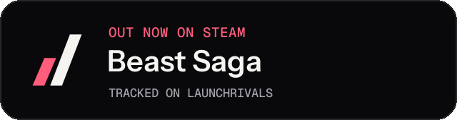Dark launch badge for Beast Saga
