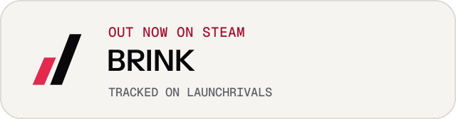 Light launch badge for BRINK