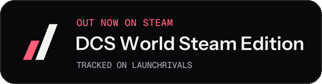 Dark launch badge for DCS World Steam Edition