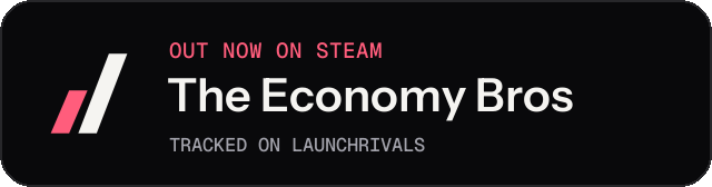 Dark launch badge for The Economy Bros