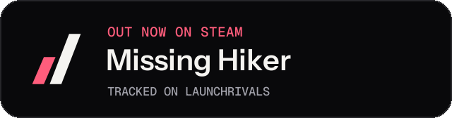 Dark launch badge for Missing Hiker