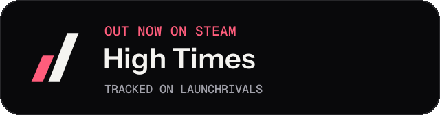 Dark launch badge for High Times
