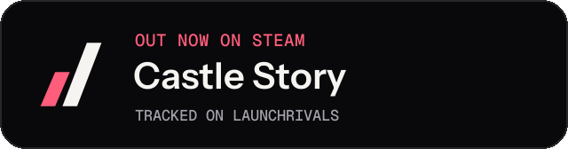 Dark launch badge for Castle Story