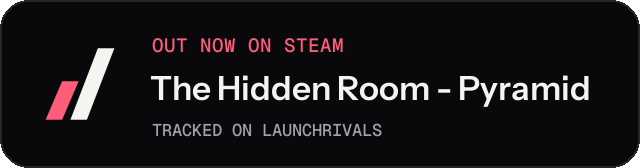 Dark launch badge for The Hidden Room - Pyramid