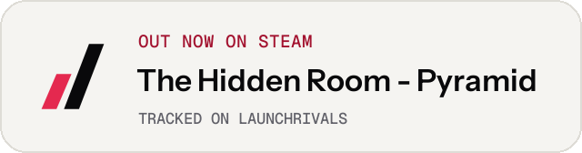 Light launch badge for The Hidden Room - Pyramid