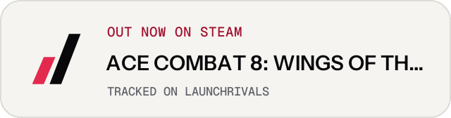 Light launch badge for ACE COMBAT 8: WINGS OF THEVE