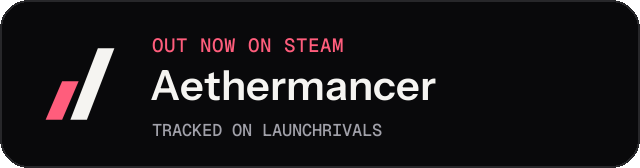 Dark launch badge for Aethermancer