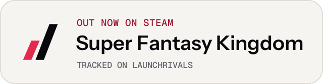 Light launch badge for Super Fantasy Kingdom
