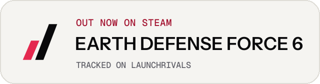 Light launch badge for EARTH DEFENSE FORCE 6