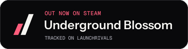 Dark launch badge for Underground Blossom
