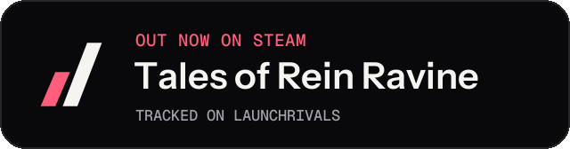 Dark launch badge for Tales of Rein Ravine
