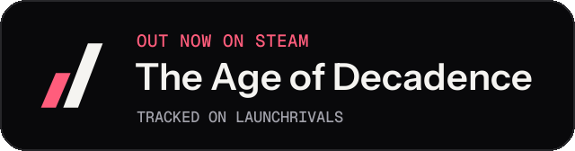 Dark launch badge for The Age of Decadence