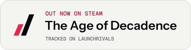 Light launch badge for The Age of Decadence
