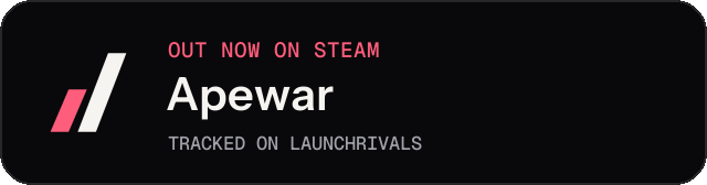 Dark launch badge for Apewar