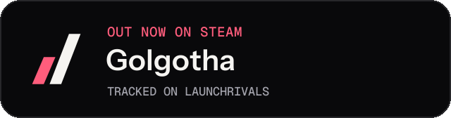 Dark launch badge for Golgotha