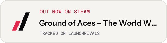 Light launch badge for Ground of Aces – The World War II Airbase Builder