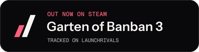 Dark launch badge for Garten of Banban 3