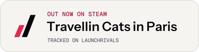 Light launch badge for Travellin Cats in Paris