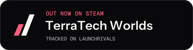 Dark launch badge for TerraTech Worlds