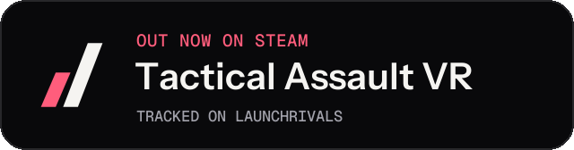 Dark launch badge for Tactical Assault VR