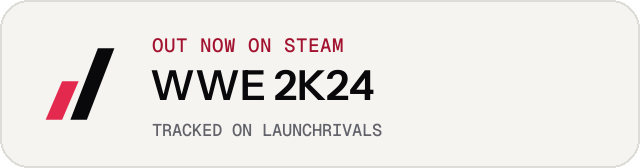 Light launch badge for WWE 2K24