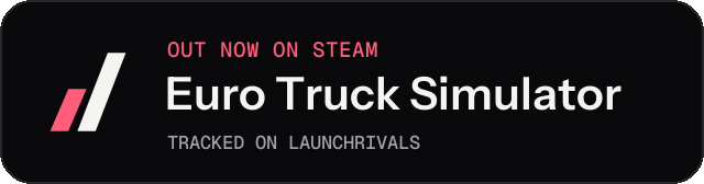 Dark launch badge for Euro Truck Simulator