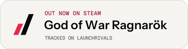 Light launch badge for God of War Ragnarök