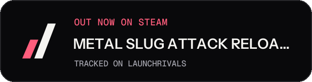 Dark launch badge for METAL SLUG ATTACK RELOADED