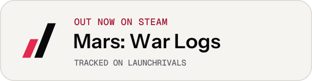 Light launch badge for Mars: War Logs