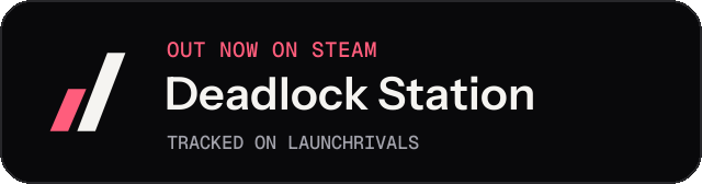 Dark launch badge for Deadlock Station