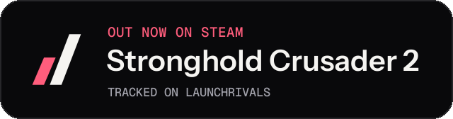 Dark launch badge for Stronghold Crusader 2
