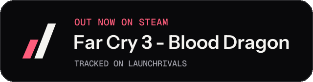 Dark launch badge for Far Cry 3 - Blood Dragon
