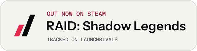 Light launch badge for RAID: Shadow Legends
