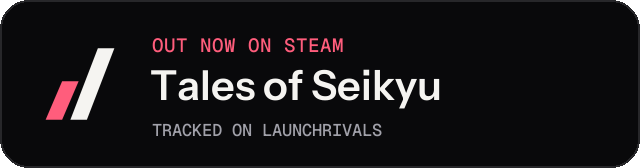 Dark launch badge for Tales of Seikyu