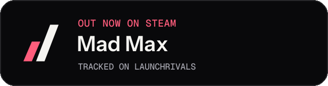 Dark launch badge for Mad Max