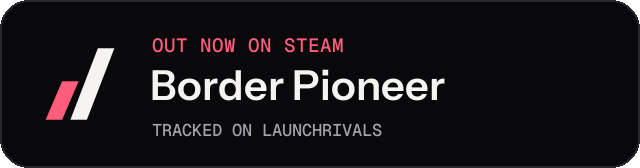 Dark launch badge for Border Pioneer