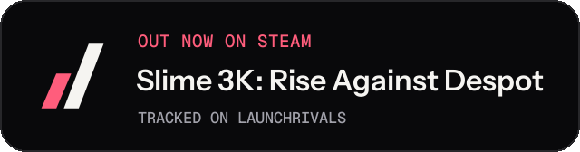 Dark launch badge for Slime 3K: Rise Against Despot