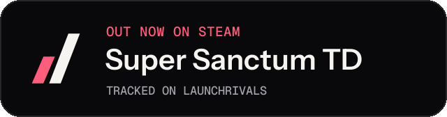 Dark launch badge for Super Sanctum TD