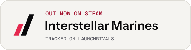 Light launch badge for Interstellar Marines