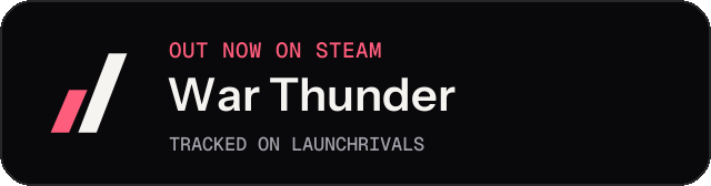 Dark launch badge for War Thunder