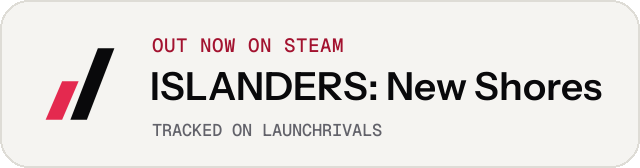 Light launch badge for ISLANDERS: New Shores