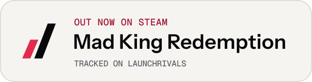 Light launch badge for Mad King Redemption
