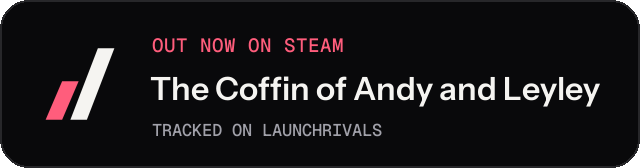 Dark launch badge for The Coffin of Andy and Leyley