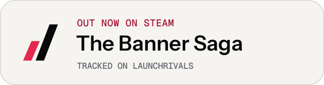 Light launch badge for The Banner Saga