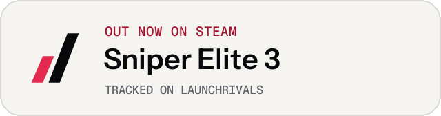 Light launch badge for Sniper Elite 3